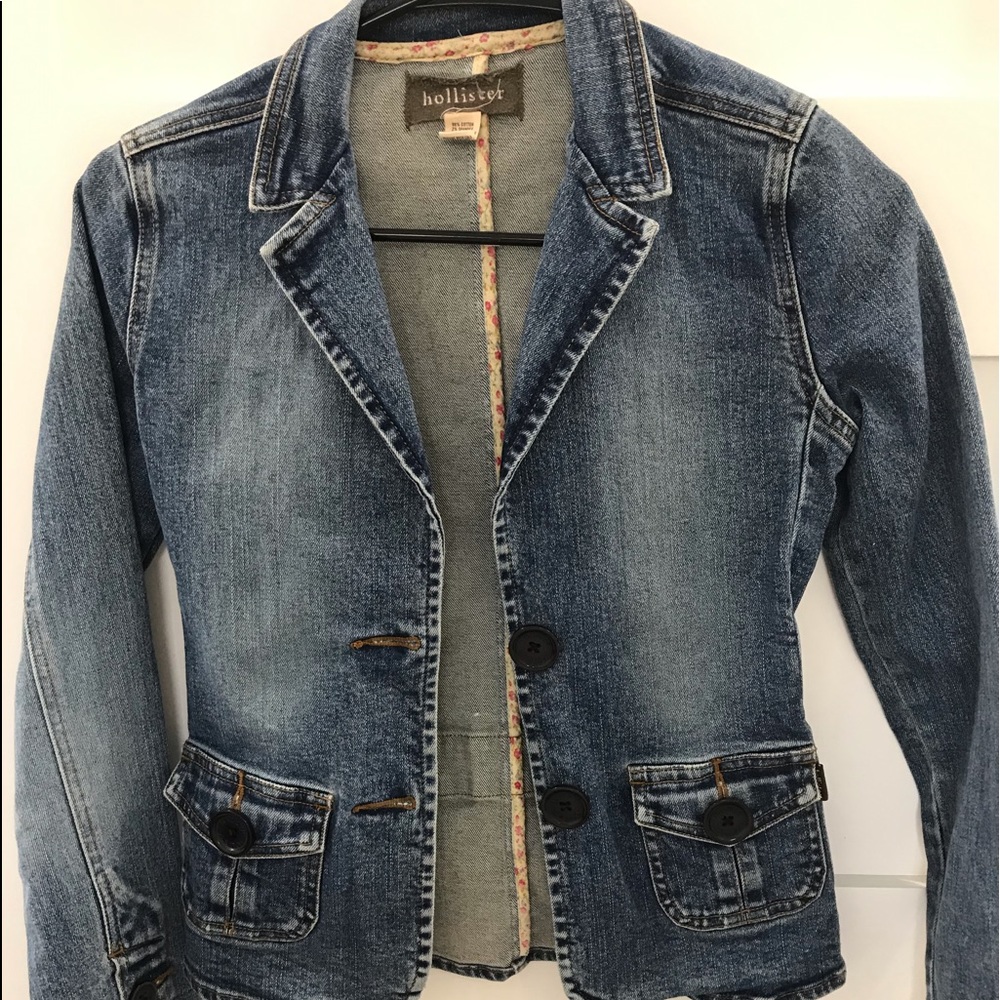 Womens/girls blue jean jacket